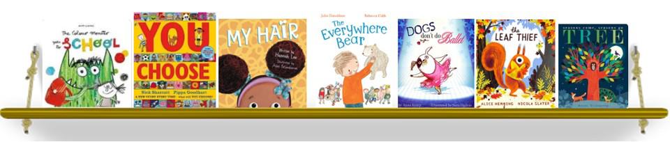 Image of Reception Class Autumn bookshelf.